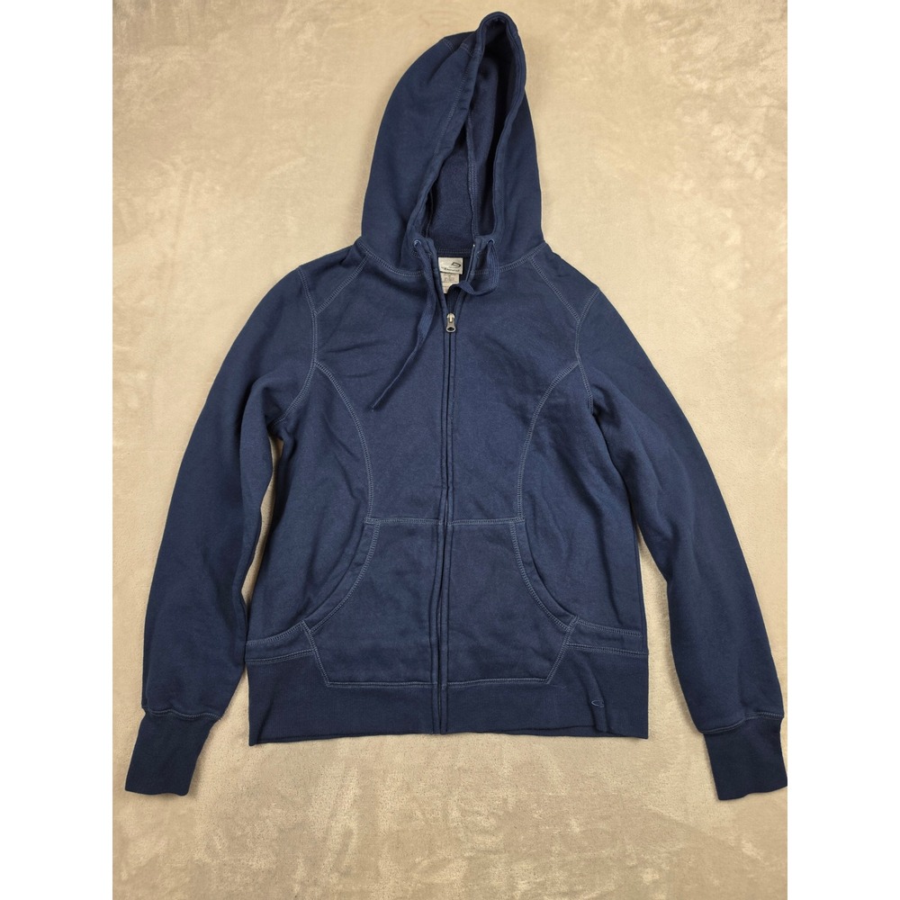 C9 by Champion Full Zip Hoodie Womens Large Navy Blue Fleece V9198-IOM Active
